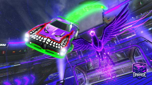 A Rocket League car design from luinartor