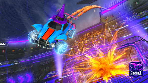 A Rocket League car design from Enzo125y