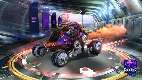 A Rocket League car design from LazyBambam96