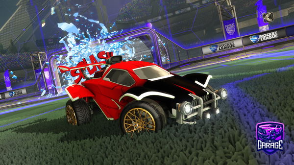 A Rocket League car design from TeoSansH