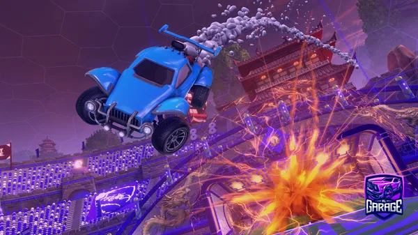 A Rocket League car design from dinocoy