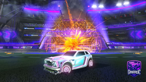 A Rocket League car design from KestaPelo