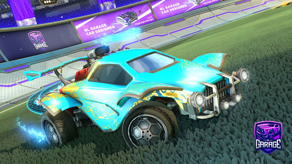 A Rocket League car design from Figge12