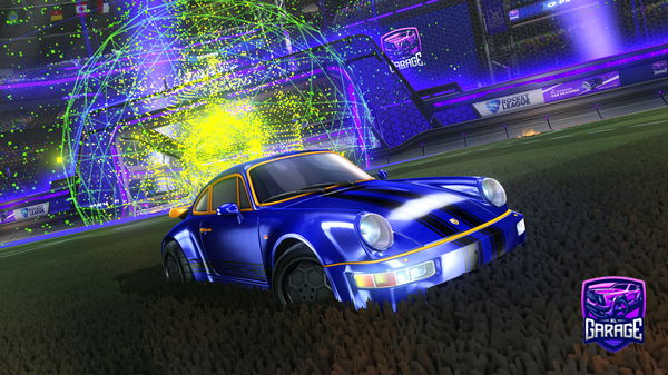 A Rocket League car design from Kromedome688