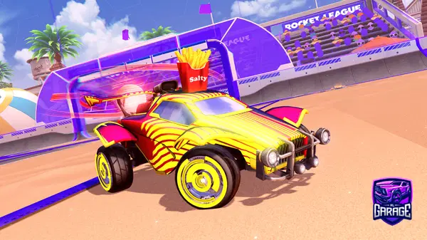 A Rocket League car design from irosario78
