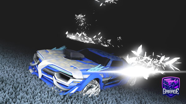 A Rocket League car design from Ruelampago