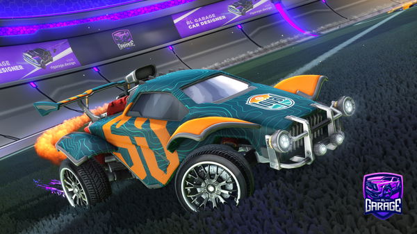 A Rocket League car design from Lenny-legend13