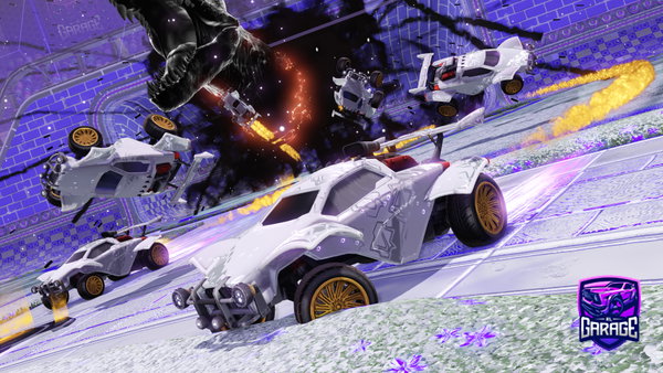 A Rocket League car design from Molerat35
