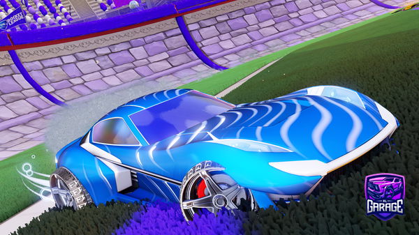 A Rocket League car design from tikoo