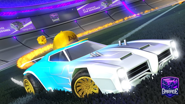 A Rocket League car design from cantnoname