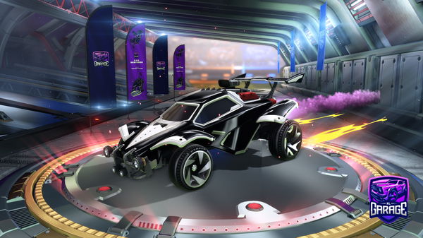 A Rocket League car design from MoriMGM1