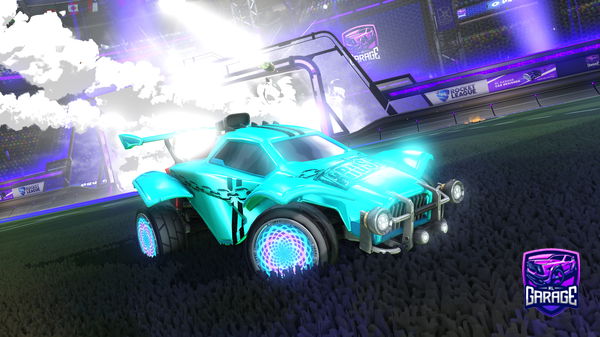 A Rocket League car design from coolj71111