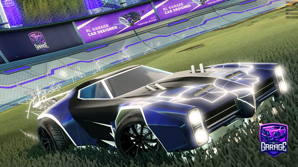 A Rocket League car design from themasonator876