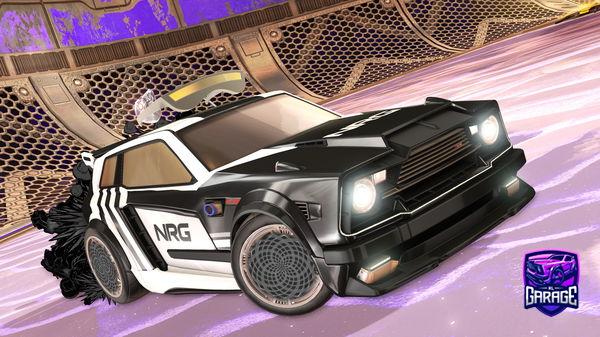 A Rocket League car design from Cryptonium90