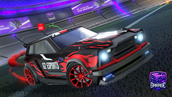 A Rocket League car design from i2kClxpzz