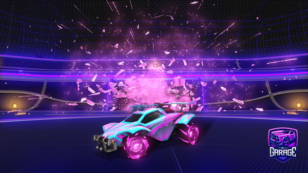 A Rocket League car design from Vib1nDin0