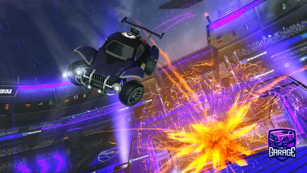 A Rocket League car design from Rxinier