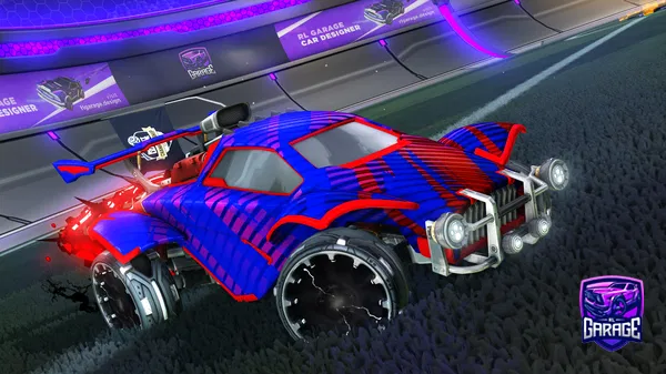 A Rocket League car design from xwolf28