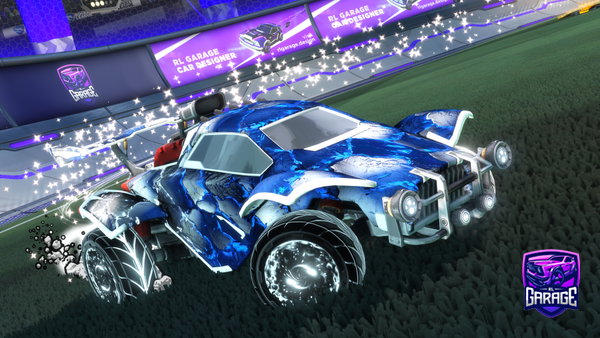 A Rocket League car design from DJB754