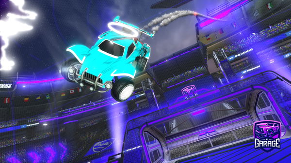 A Rocket League car design from Mini_suntze