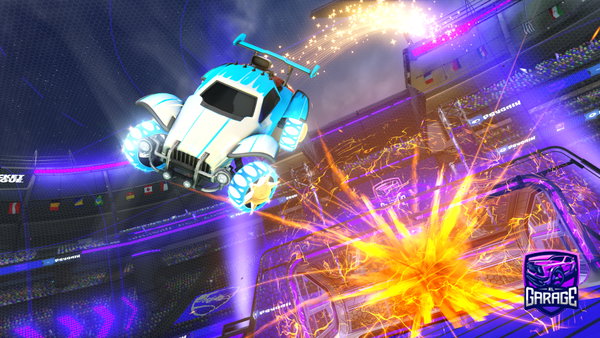 A Rocket League car design from Beeker9997