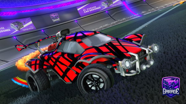 A Rocket League car design from Lewis_rl_09