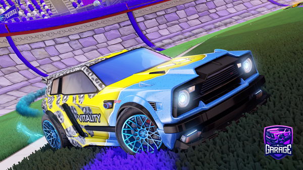 A Rocket League car design from Pman214975