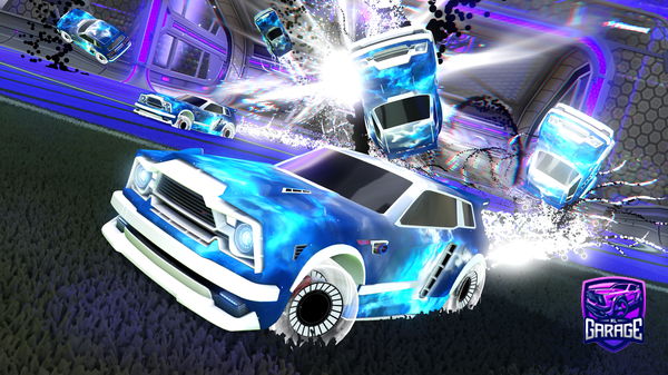 A Rocket League car design from akealey03