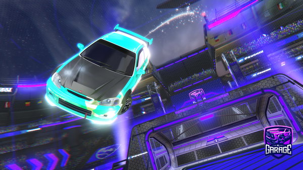 A Rocket League car design from Soccerage10
