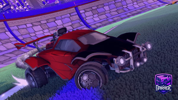 A Rocket League car design from TTV_Msspeedy57