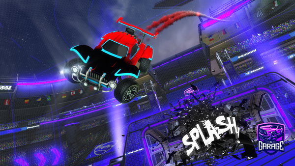 A Rocket League car design from jahil