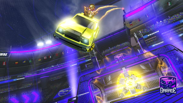 A Rocket League car design from Xbreaker