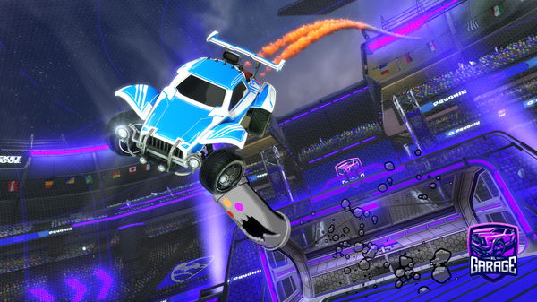 A Rocket League car design from T0ASTYALEX