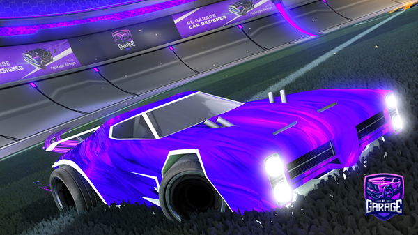 A Rocket League car design from mibble