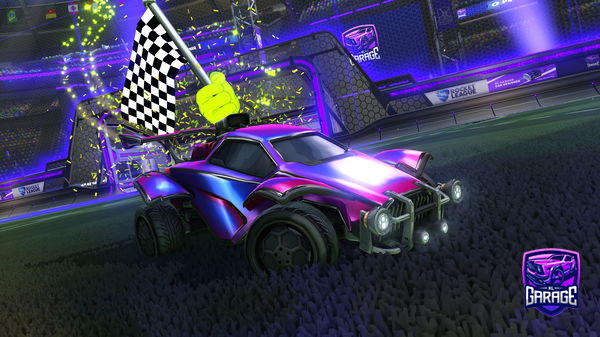 A Rocket League car design from DXD_MRUnite