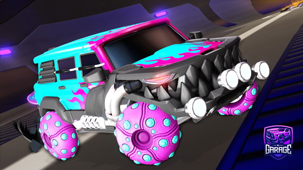 A Rocket League car design from Dormirale