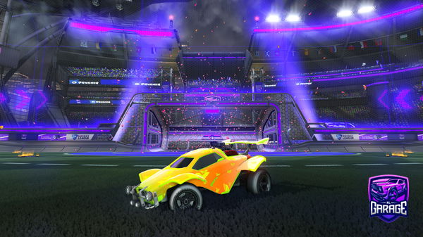 A Rocket League car design from Together-laser7