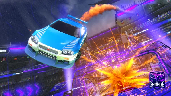 A Rocket League car design from Malfeteurdu-135-