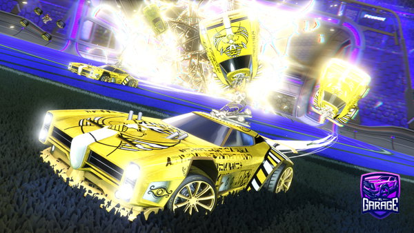 A Rocket League car design from ctroo