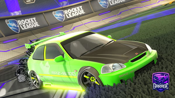 A Rocket League car design from Forgotchair