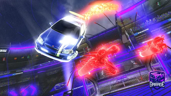 A Rocket League car design from laloo84