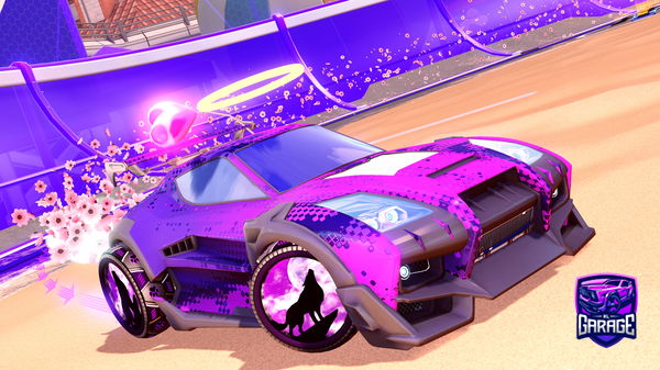 A Rocket League car design from G0ldenGr00t