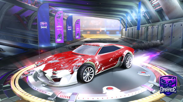 A Rocket League car design from Rlleaguetwade