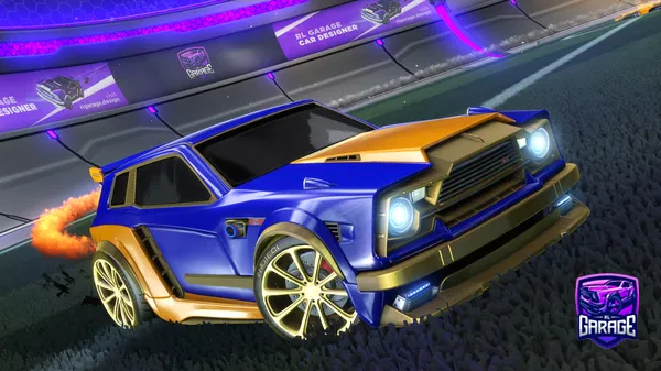 A Rocket League car design from CaioxBZ