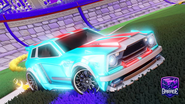 A Rocket League car design from VUXY12