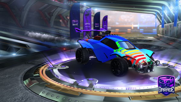 A Rocket League car design from PreSto3364