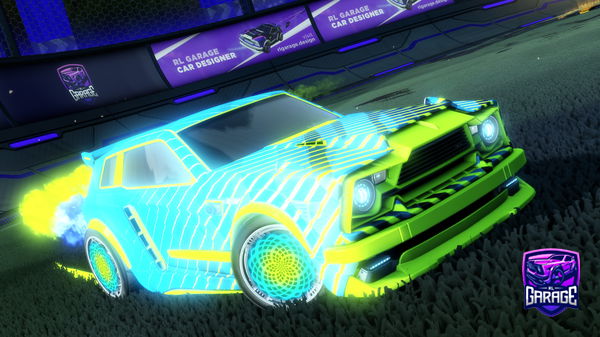 A Rocket League car design from YorkyWorky