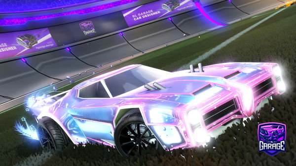 A Rocket League car design from blazerr