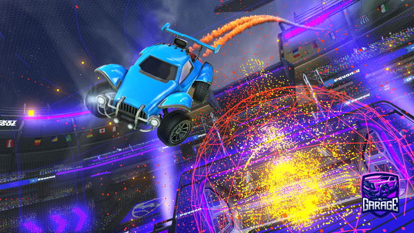 A Rocket League car design from MidoriyaIzuku908