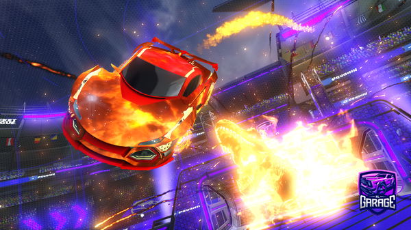 A Rocket League car design from chickennugget321